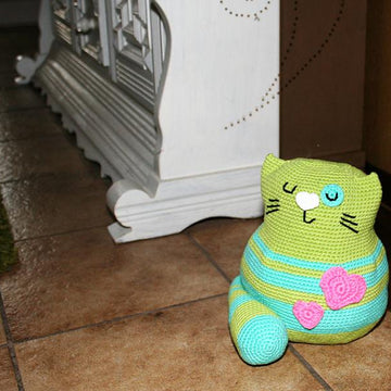 Doorstop - Cat - Amigurumi