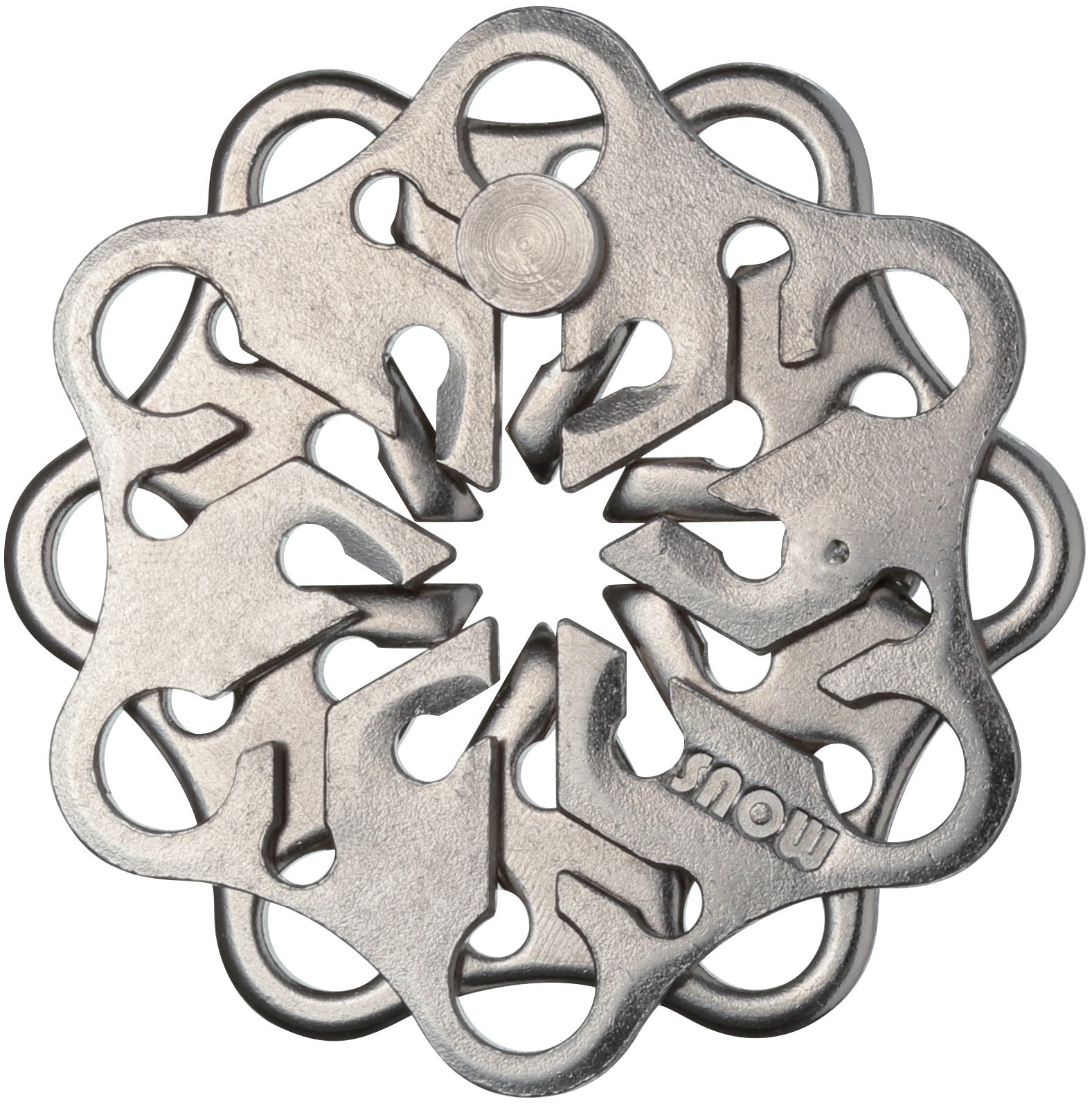University Games Hanayama Cast Puzzle - Snow Level 3