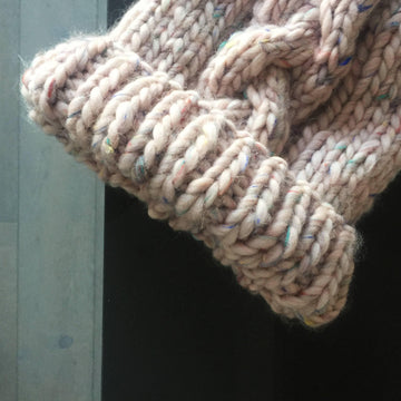 Chunky Cable Winter Hat