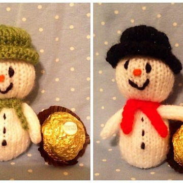 Snowman Ferrero Choc Cover