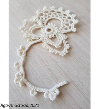 Antique flower crochet