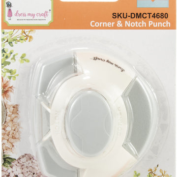 Dress My Craft Paper Punch - Corner Notch