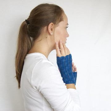 She Walks in Beauty Fingerless Gloves