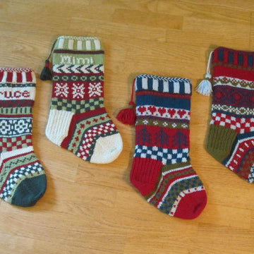 Hearts & Trees Stocking