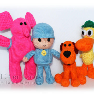 Pocoyo and Friends Crochet Pattern