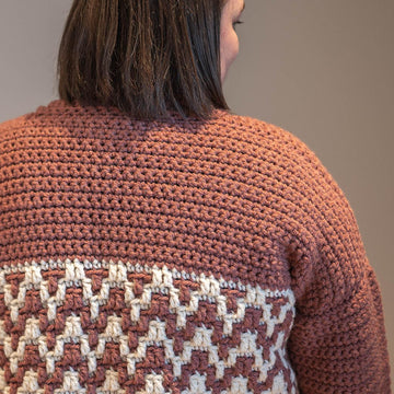 Mosaic Crochet Cardigan