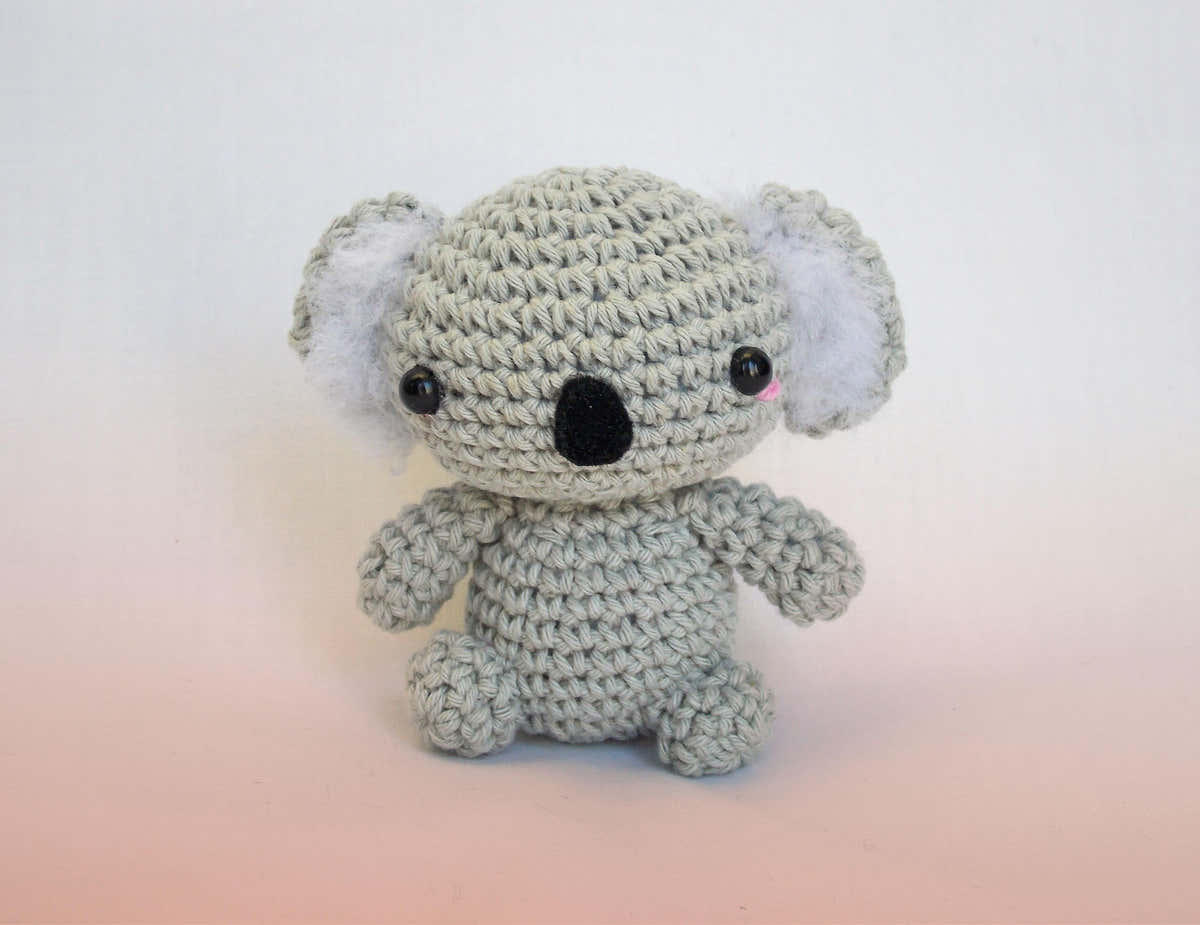 Koala amigurumi crochet