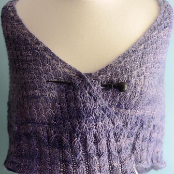 Lilac in the wind Shawl