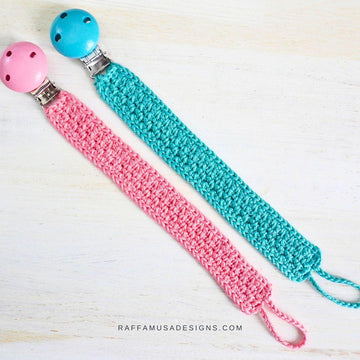 Ladybug & Daisy Pacifier Clip