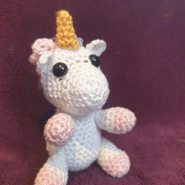 Crochet unicorn