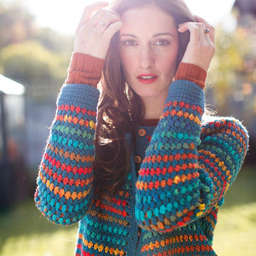 Jessica Vintage Granny Cluster Cardigan