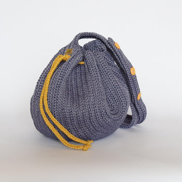 Borsa a Secchiello Modello per Uncinetto