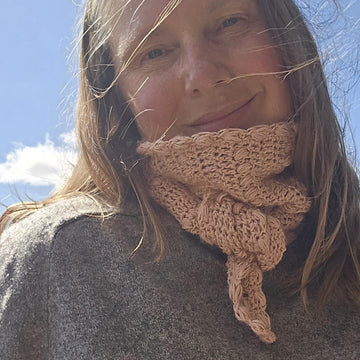 Cloud Puff mini scarf