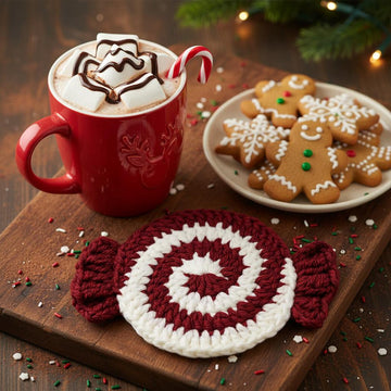 Peppermint Spiral Coaster