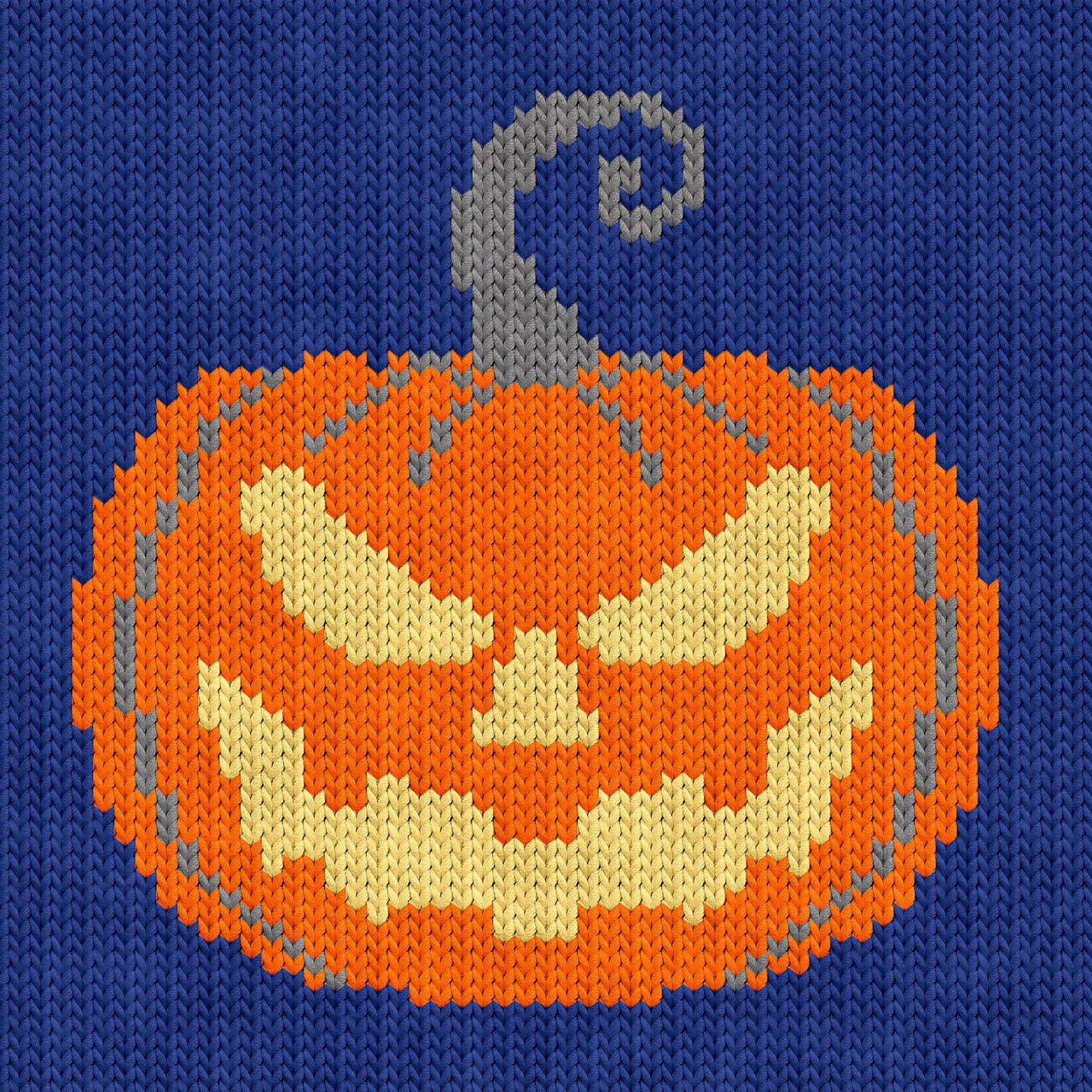 Halloween Pumpkin Chart for knitting