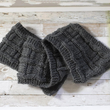 Knit Squares Scarf