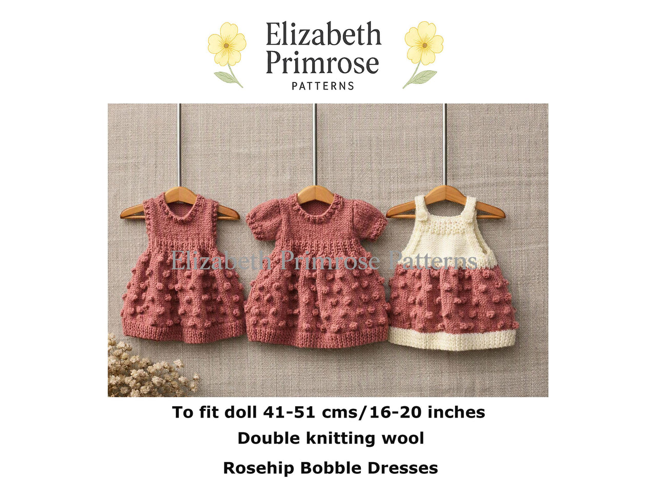 Rosehip Bobble Doll Dresses P124