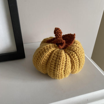 3D Crochet Pumpkin Pattern