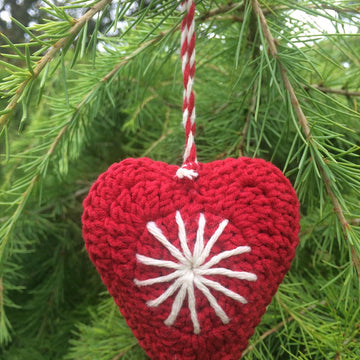Give my Love heart ornament