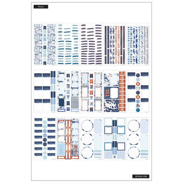 The Happy Planner Indigo 30 Sheet Sticker Pad