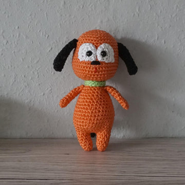 Crochet Pattern little Amigurumi Dog Peppi!