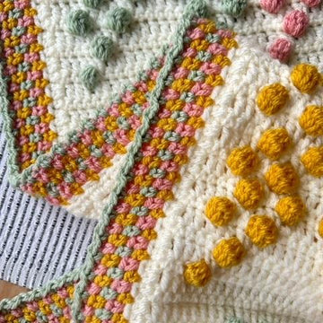Bobbles Up Blanket