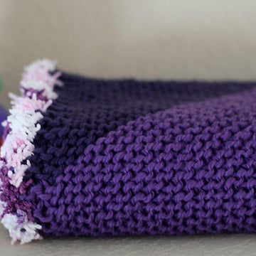 Orchid Baby Blanket