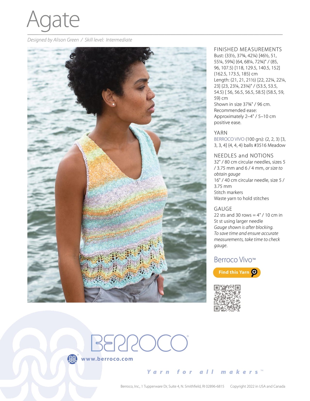 Berroco Agate PDF