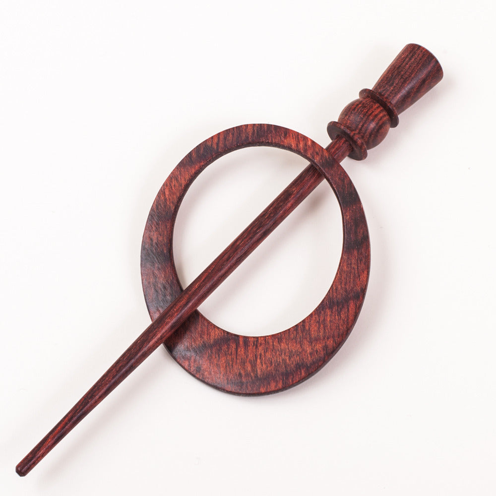 Rose Shawl Pin - Omega