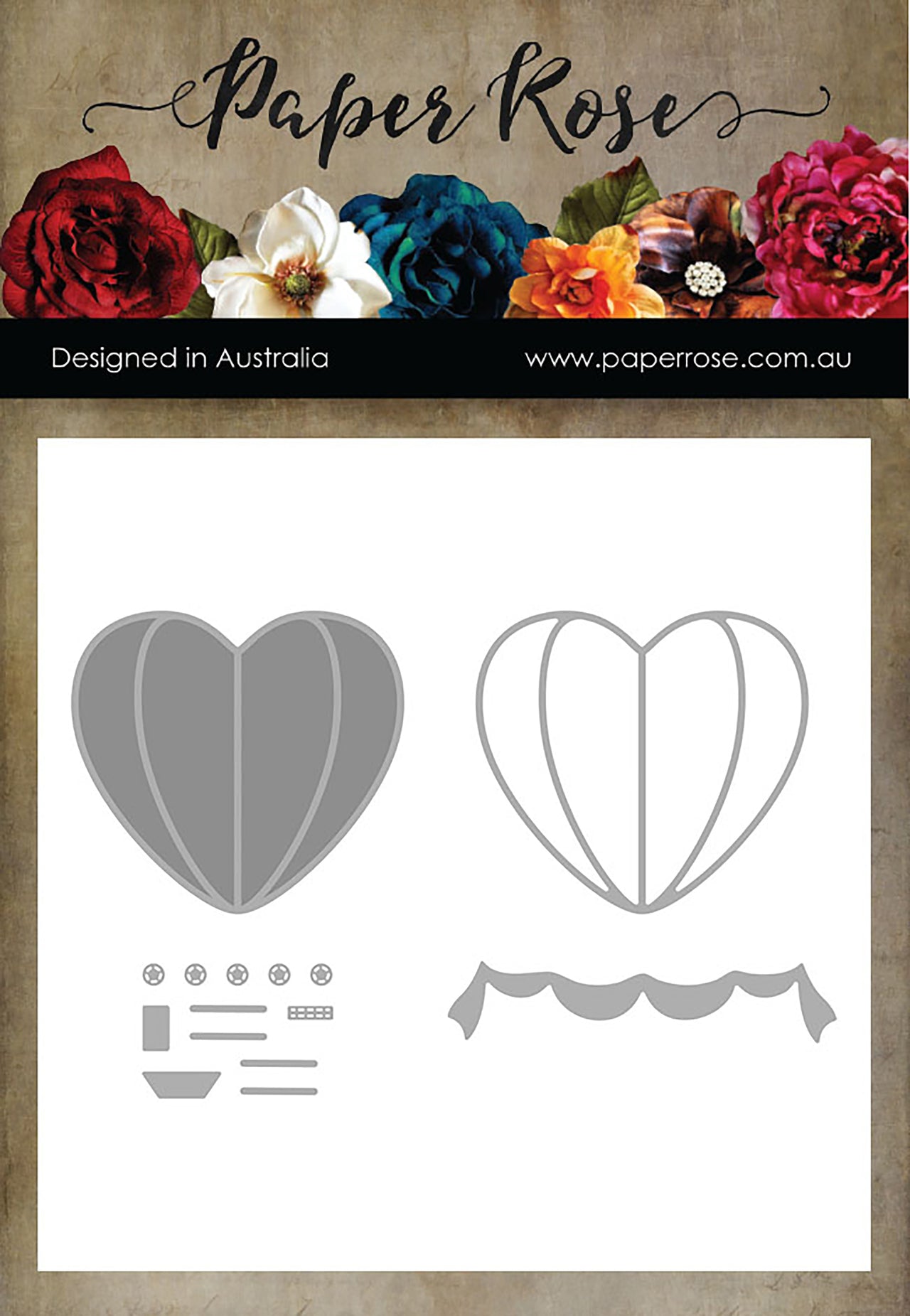 Paper Rose Dies - Heart Air Balloon