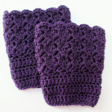 Queen's Lace Boot Cuffs