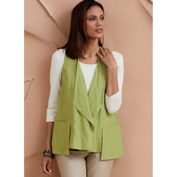 Vogue Misses' Vest V9322 - Sewing Pattern