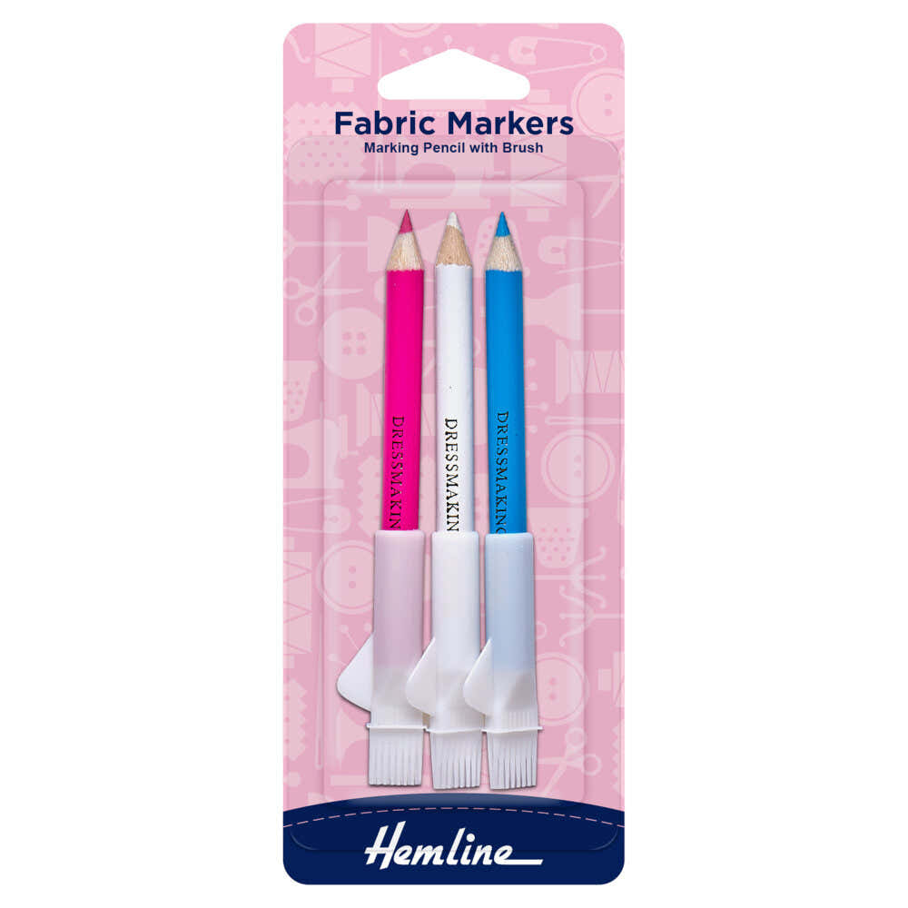 Hemline Pencils: Dressmakers with Brush: 3 Colours