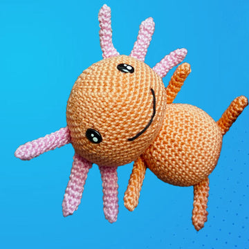 Häkelanleitung Axolotl