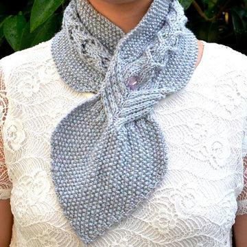 Banyan Leaf Scarf ( Stay On Scarflette )
