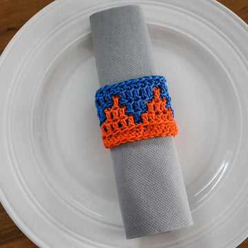 Mosaic Crochet Napkin Ring
