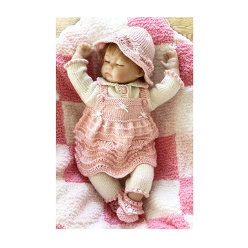 Abigail baby doll clothes knitting pattern 19080