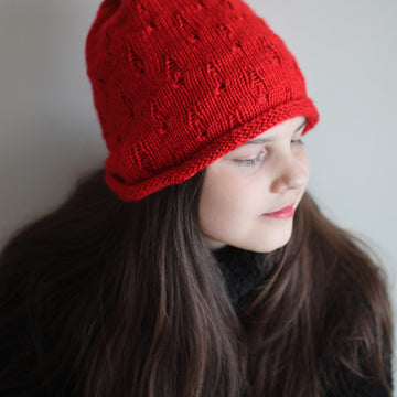 Distressed Worsted Beanie