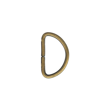 Elan D-Ring in Antique Gold