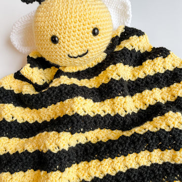 Baby Bee Blanket Lovey