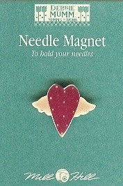 Debbie Mumm Flying Folk Heart Needle Magnet