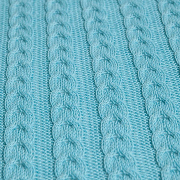 Cable Knit Baby Blanket