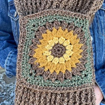Sunflower Scarf