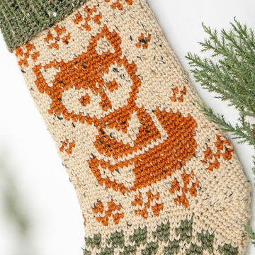 Woodland Fox Stocking