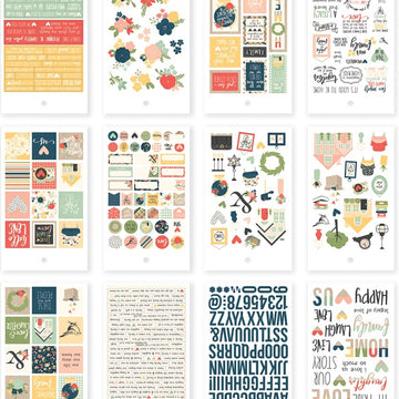 Simple Stories So Happy Together Mini Sticker Tablet 355/Pkg - 600484