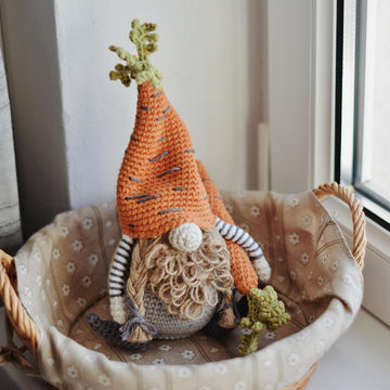 Easter Carrot Gnome Amigurumi