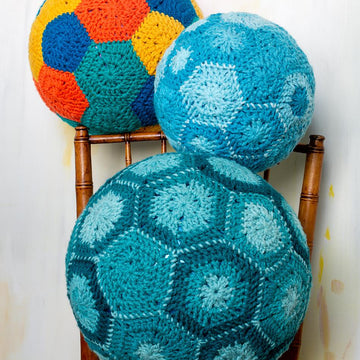 Hexie Patchwork Ball