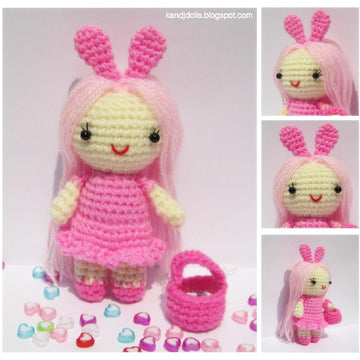 Pink Little Lady - free amigurumi crochet pattern