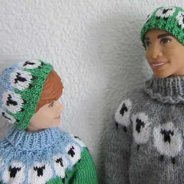 1:6th scale Sheep hats