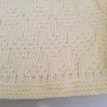 Bulky Baby Blocks Blanket